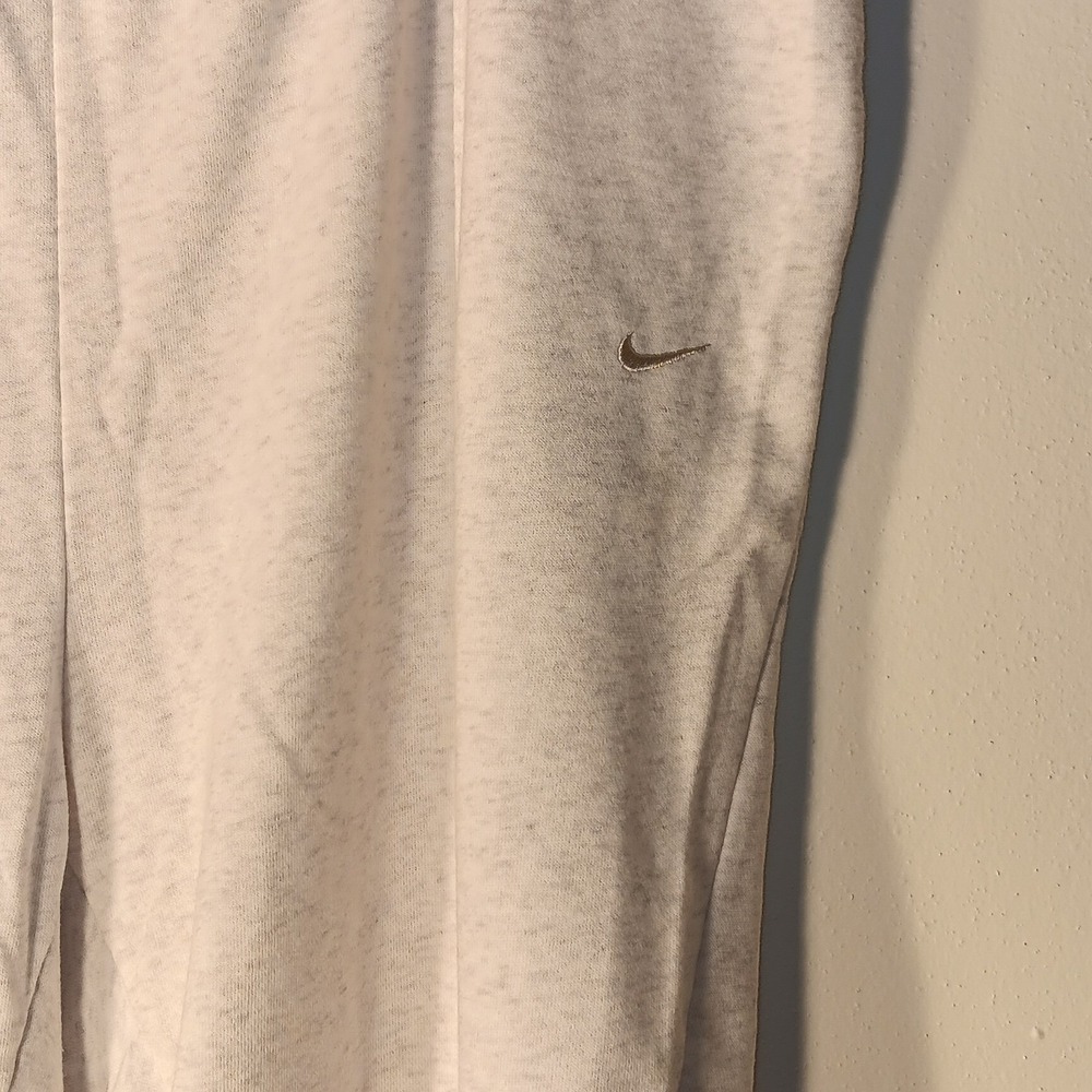 Nike Women's 2X‎ Gray Heathered Track Pants Joggers Elastic Waistband Comfort - Picture 3 of 6